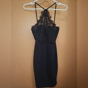 Charlotte Ruse black dress Small